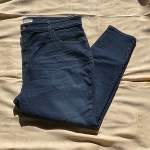NEW Madewell Curvy High Rise Skinny Jeans. Size 36P